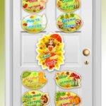 Фото розробки: Комплект для оформлення дверей “Осінні побажання”