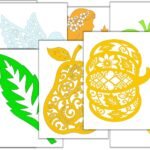 Фото розробки: Комплект для оформлення “Осінні витинанки”