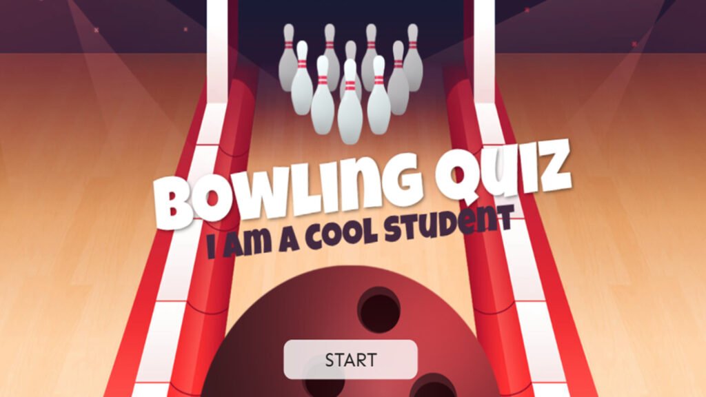 Головне зображення розробки: «Bowling Quiz: School life, 8 клас