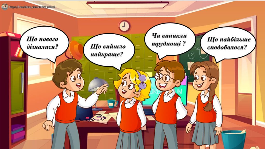 Головне зображення розробки: Презентація “Рефлексія”