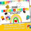 План виховної роботи педагога-організатора на 2025–2026 н.р.