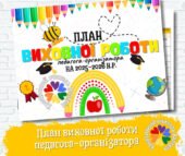 План виховної роботи педагога-організатора на 2025–2026 н.р.