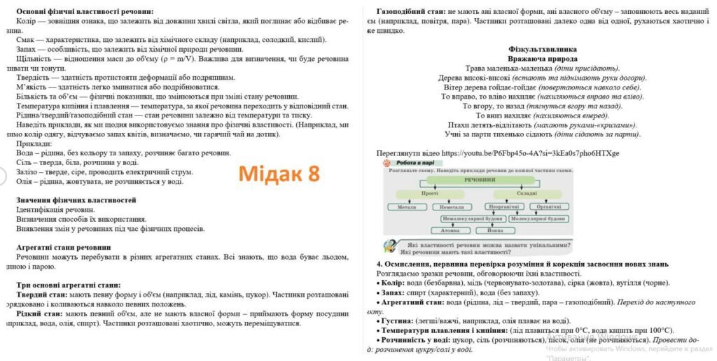 Головне зображення розробки: 8 клас ХІМІЯ НУШ‼️ відповідно до модельної навчальної програми авт. ГРИГОРОВИЧ