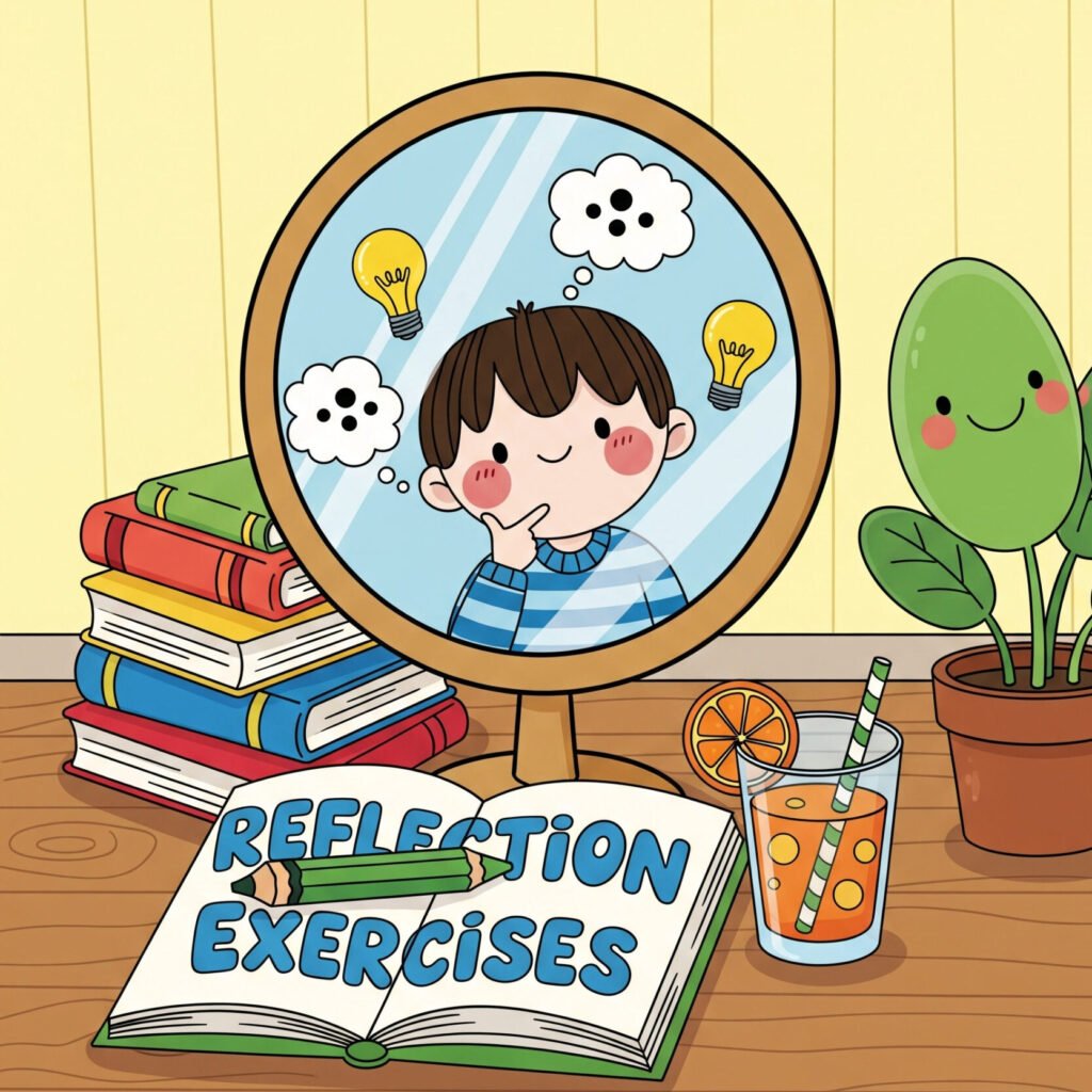 Головне зображення розробки: Вправи для рефлексії