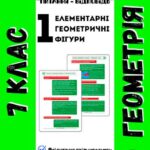 Довідник “Геометрія 7 клас у питаннях та відповідях. Частина 1: Елементарні геометричні фігури”
