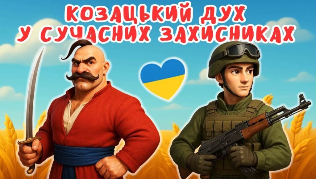 Головне зображення розробки: День захисників і захисниць України. День козацтва. Презентація + конспект + постер + мегарозмальовка + листи захисникам з конвертами і роб