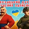 День захисників і захисниць України. День козацтва. Презентація + конспект + постер + мегарозмальовка + листи захисникам з конвертами і роб