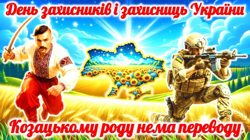 Головне зображення розробки: День збройних сил України “Козацькому роду…” 6 грудня – День збройних сил України 2025. День ЗСУ