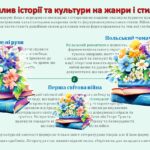 Фото розробки: Специфіка жанрів у зарубіжній літературі. Розмаїття стилів і особливостей.
