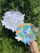 Аплікація до дня Миру. Листівка до дня Миру. Віночок миру.