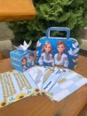 Завдання до дня Миру для дітей + коробочка для цукерки