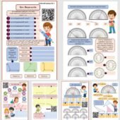 Робочі аркуші для учнів 5 класу з теми “Кут. Види кутів”