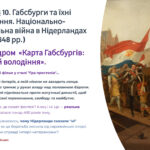Презентація 8 клас НУШ. § 10. Габсбурги та їхні володіння. Національно-визвольна війна в Нідерландах (1568-1648 рр.)