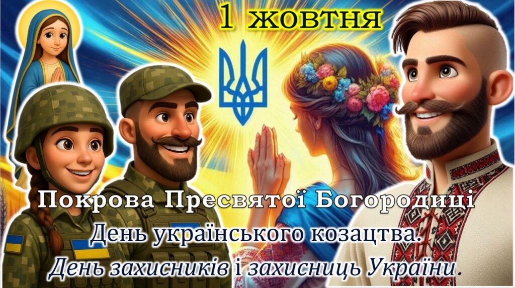 Головне зображення розробки: День захисників і захисниць України – 1 жовтня 2025