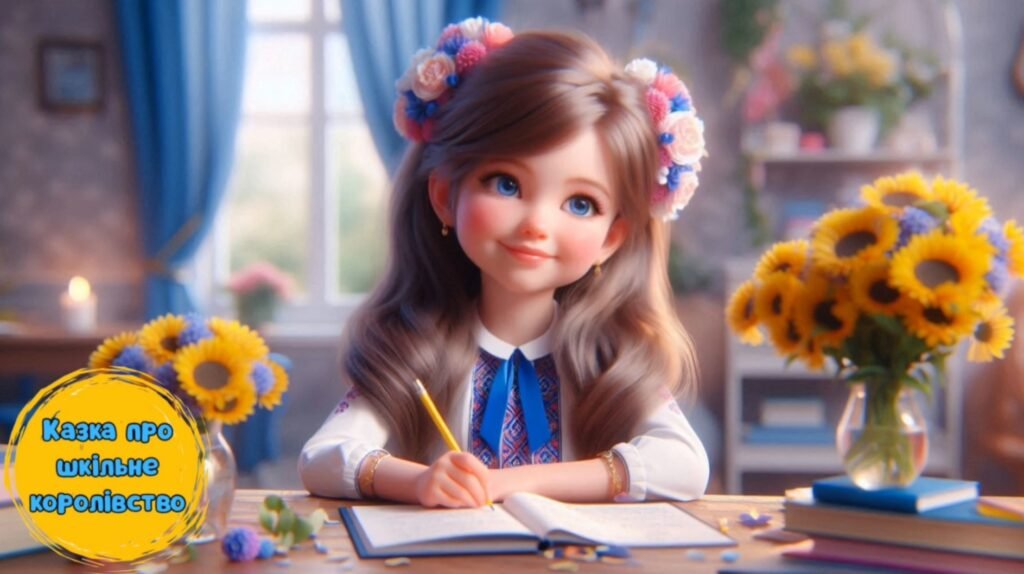 Головне зображення розробки: Авторська віршована казка про шкільне королівство до Дня вчителя.