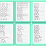 Фото розробки: !!! ГРАФОМОТОРИКА ДЛЯ ДОШКІЛЬНЯТ. ПОВТОРИ ВІЗЕРУНКИ ПО КЛІТИНКАХ. ПАЗЛИ – РАХУНОК ДО 10