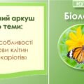 Робочий аркуш з біології до теми “Які особливості будови клітин прокаріотів”. 7 клас НУШ