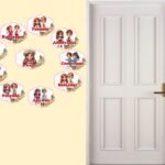 Фото розробки: Оформлення на двері “У нас в класі…”