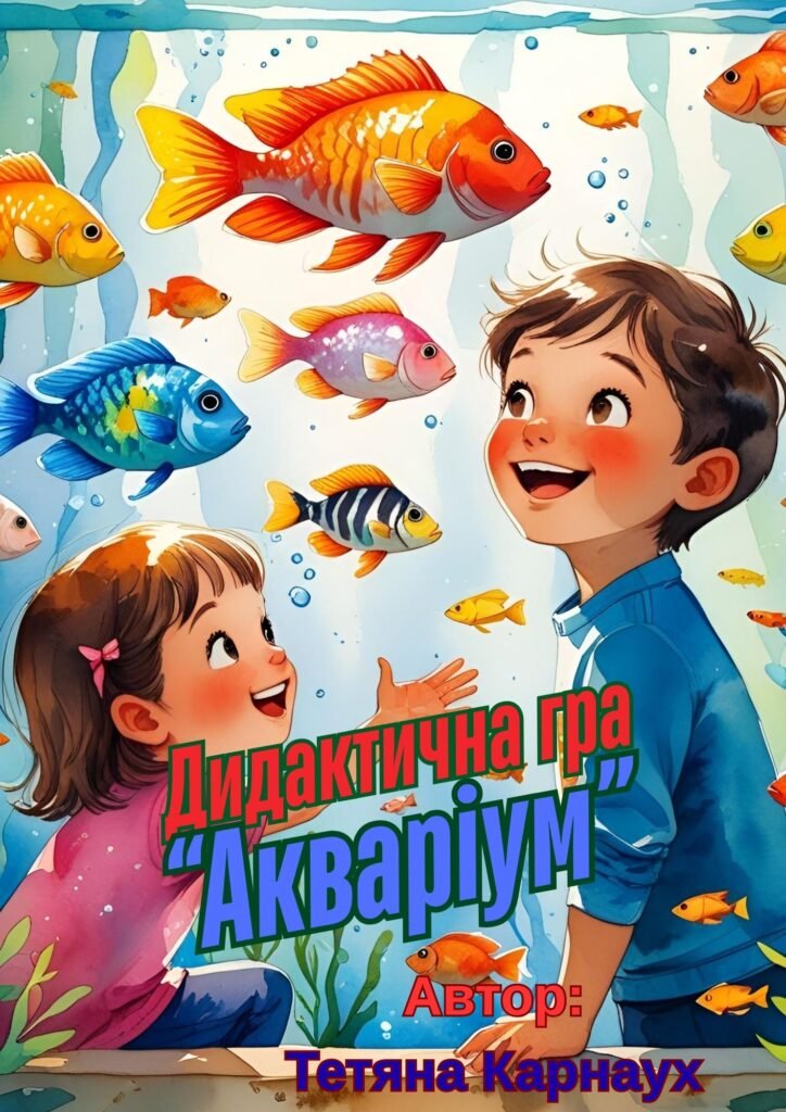 Головне зображення розробки: Авторська розробка “Дидактична гра “Акваріум”. 1 – 5 класи НУШ” (Букви. Голосні і приголосні звуки)