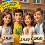 День Вчителя. Активність “Дякуємо вчителям”.
