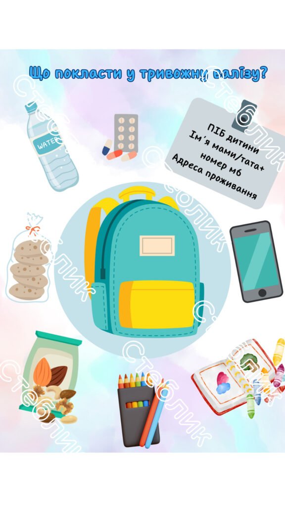 Головне зображення розробки: Тривожна валізка