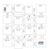 Математичне доміно, лабіринт (дві) для 6 класу за темою “Всі дії із звичайними дробами”