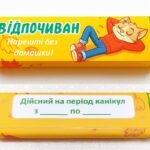 Стильні обгортки для солодкого подарунка. Два комплекти: для осінніх і зимових канікул. 22 обгортки