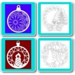 Фото розробки: !!! НОВИЙ РІК. ЗИМОВІ ВИТИНАНКИ (30+ шт.). ЯНГОЛЯТКО, КУЛІ, ЯЛИНКИ, ЗІРОЧКИ … +++ ДИЗАЙН І ТЕХНОЛОГІЇ. МИСТЕЦТВО. ПОЧАТКОВА ШКОЛА