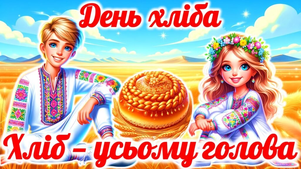 Головне зображення розробки: Набір до Дня хліба “Хліб – усьому голова”