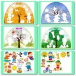 Фото розробки: !!! ВИВЧАЄМО ПОРИ РОКУ. 3D МАКЕТ-КУЛЯ “ПОРИ РОКУ” (аплікація на скотчі або липучках). ЛІТНІЙ ТАБІР. Я ДОСЛІДЖУЮ СВІТ. ПІЗНАЄМО ПРИРОДУ. 1-5 класи