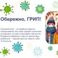 Презентація + плакат. Обережно, ГРИП! Профілактика грипу.