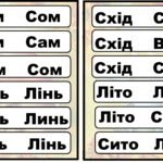 Фото розробки: Картки для швидкого розчитування слів. Метаграми (2гри)