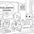Кібербезпека-розмальовки