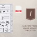 Family and Friends 1 (Naomi Simmons): Unit 2 Test
