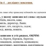 Фото розробки: Комплексна ПР. 6 клас. Українська мова. “Будова слова. Орфографія” за чотирма ГР; (МНП Голуб) 2 варіанти