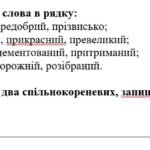 Фото розробки: ГР 4. Підсумкова (діагностична) робота. 6 клас. Українська мова. “Будова слова. Орфографія” (МНП Голуб) 2 варіанти