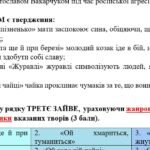Фото розробки: ГР 4. Підсумкова (діагностична) робота. 7 клас. Українська література. “Пісенна лірика” МПН Яценко, підручник Авраменка – 2 варіанти