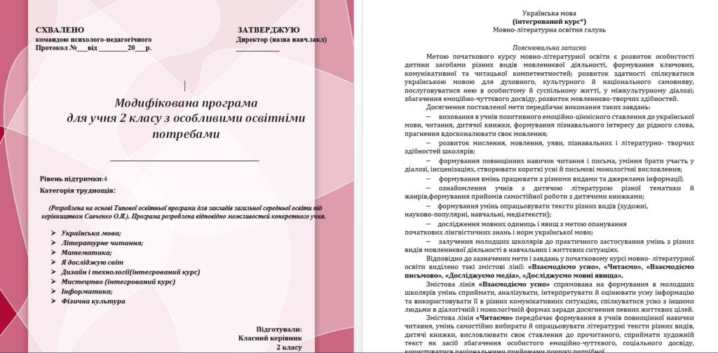 Головне зображення розробки: Модифікована програма для учнів з ооп 2 клас за ТОП О.Я.Савченко