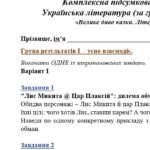 Фото розробки: Комплексна підсумкова робота. 5 клас. Українська література “Велике диво казки. Літературні казки” за чотирма ГР (МНП Архипової) 2 варіанти