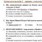 Фото розробки: Комплексна підсумкова робота. 5 клас. Українська література “Минуле українського народу” за чотирма ГР (МНП Яценко; підручник Калинич)