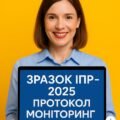 Документи ІПР – 2025, протокол засідання КППС, моніторинг