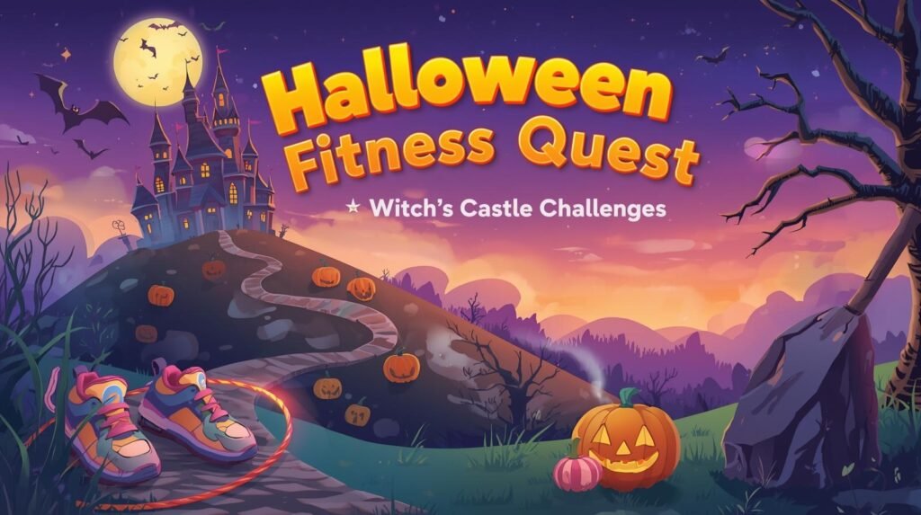Головне зображення розробки: HALLOWEEN FITNESS QUEST
