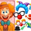 День клоуна – 5 листопада. Фотобутафорія + мегарозмальовка + аплікація “Збери клоуна” + гра “Наклей носа”