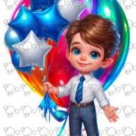 Фото розробки: !!! ПРОЩАВАЙ, БУКВАРИКУ. Я НАВЧИВСЯ ЧИТАТИ (розтяжка на яскравих кульках, оформлення – постери)