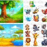 Фото розробки: !!! ДИДАКТИЧНІ ІГРИ ДЛЯ ДОШКІЛЬНЯТ “ДЕ ЖИВУТЬ ТВАРИНИ”, “ЯКИМИ БУЛИ ДИНОЗАВРИ” (тіньове лото)