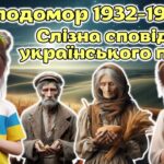 22 листопада – День пам’яті жертв Голодомору. Анімована сучасна презентація “Слізна сповідь українського поля”