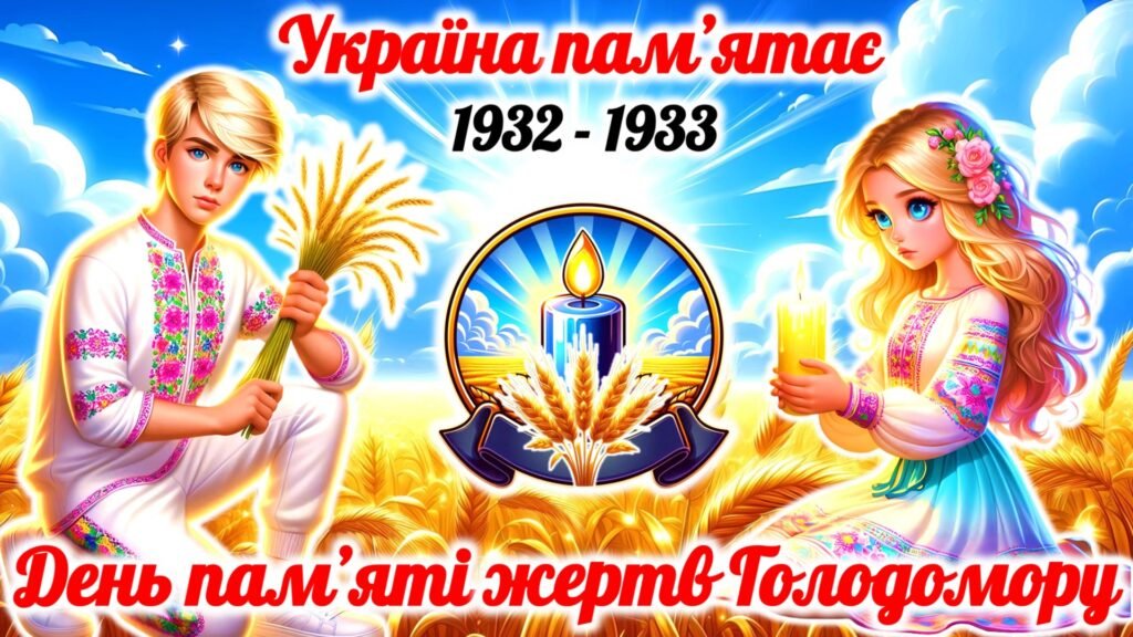 Головне зображення розробки: Набір до Дня пам’яті жертв Голодомору