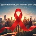 Плакат “1 грудня: Всесвітній день боротьби проти СНІДу”