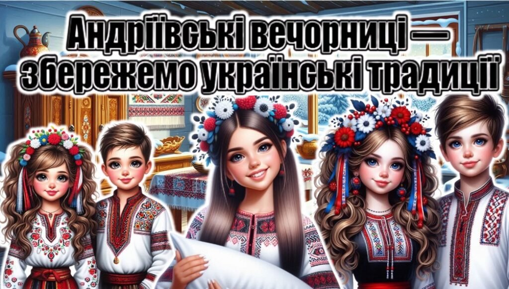 Головне зображення розробки: 🎉АНДРІЇВСЬКІ ВЕЧОРНИЦІ — ЗБЕРЕЖЕМО УКРАЇНСЬКІ ТРАДИЦІЇ!🎉