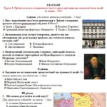 Діагностувальна робота Українські землі в XVI — першій половині XVII ст. (8 клас). Гр.1, Гр.2, Гр.3. Чотири рівні завдань. У двох варіантах. До підруч